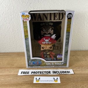 Gol D Roger Wanted Poster Funko Pop #1379 SDCC 2023 Shared One Piece NEAR MINT